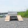 LESU 1/14 3-axle low loader semi-trailer with hydraulic ramps - LESU LS-A0020