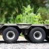 LESU 1/14 3-axle low loader semi-trailer with hydraulic ramps - LESU LS-A0020
