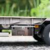 LESU 1/14 3-axle low loader semi-trailer with hydraulic ramps - LESU LS-A0020