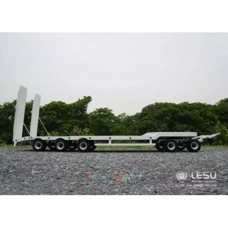 Remorque porte-engin à 5 essieux 1/14 LESU - LESU LS-A0001