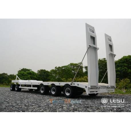 Remorque porte-engin à 5 essieux 1/14 LESU - LESU LS-A0001