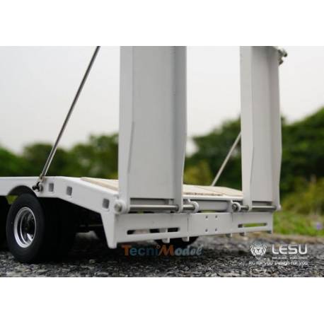 Remorque porte-engin à 5 essieux 1/14 LESU - LESU LS-A0001