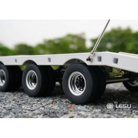 Remorque porte-engin à 5 essieux 1/14 LESU - LESU LS-A0001