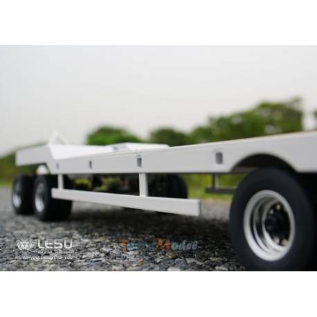 Remorque porte-engin à 5 essieux 1/14 LESU - LESU LS-A0001
