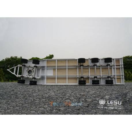 Remorque porte-engin à 5 essieux 1/14 LESU - LESU LS-A0001