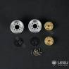 2 aluminum Wheels s for the LT5H LESU mini loader - LESU RD-2014