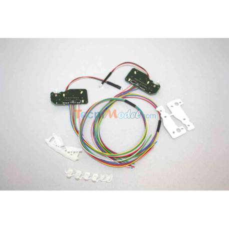 Pack Modules Servonaut G22/SM3/LA10 7.2v pour Actros Tamiya 1/14