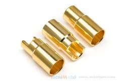 3 Fiches femelles OR Ø6mm
