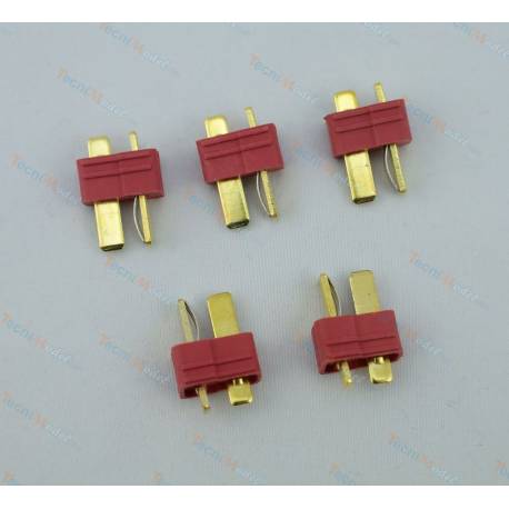 Male DEAN Gold type connector (set of 5)