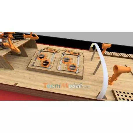LIMAN 2 Tugboat all-wood kit 1/20