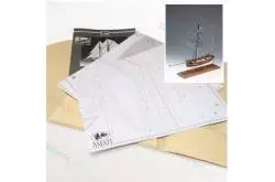 Lady Nelson construction blueprints
AMATI 1100/01