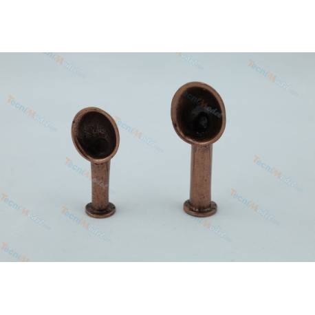 Pair of 60mm high Cowl Vents AMATI 4816/60