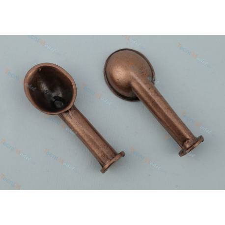 Pair of 60mm high Cowl Vents AMATI 4816/60