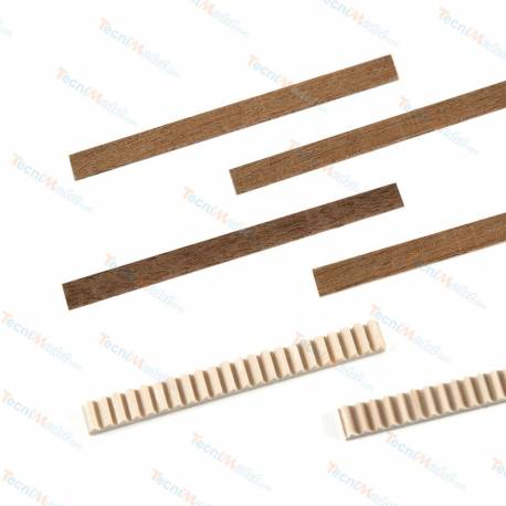 2 wooden stairs length 50mm AMATI 4320/05
