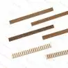2 Escaliers bois longueur 50mm AMATI 4320/08