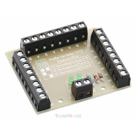 Platine de distribution électrique 13 pôles - Donau DM425