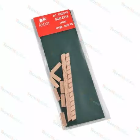 1 Escalier bois 15 x 82mm
