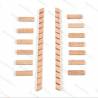 1 Escalier bois 15 x 82mm