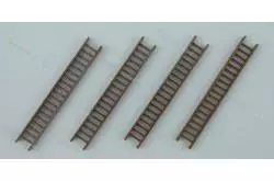 4 Echelles en plastique 60 x 8 mm AMATI 4321