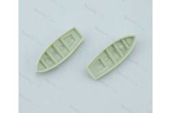 2 Chaloupes 28mm en plastique AMATI 4300/28