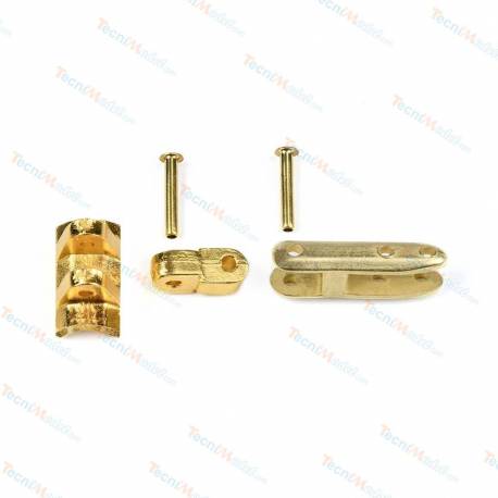 An AMATI 4907 brass tuning peg
