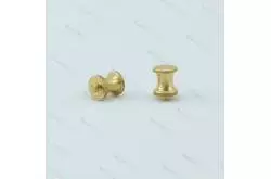 2 Bittes en laiton Ø6 x 7mm AMATI 4909/01