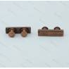 2 Bittes d'amarrage en laiton 8x23mm