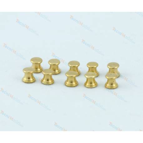 10 Winches hauteur 4.5mm en laiton