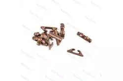 12mm Fairleads in burnished metal (10pcs) AMATI 4920/12