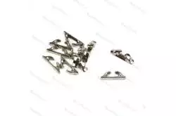 10 Chaumards 12mm chromed metal AMATI 4925/12