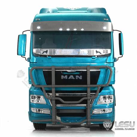 Sun Visor with leds for MAN TGX Tamiya 1/14 (Version A) - LESU S-1304-A