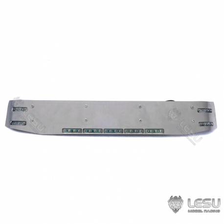 Sun Visor with leds for MAN TGX Tamiya 1/14 (Version C) - LESU S-1304-C