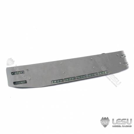 Sun Visor with leds for MAN TGX Tamiya 1/14 (Version C) - LESU S-1304-C