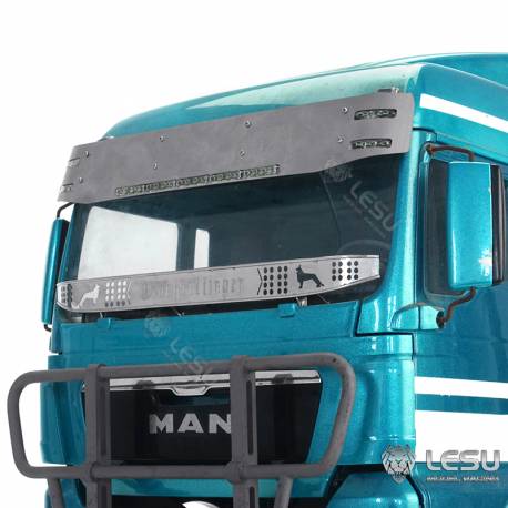 Sun Visor with leds for MAN TGX Tamiya 1/14 (Version C) - LESU S-1304-C