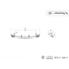 Cap with leds for MAN TGX Tamiya 1/14 (Version C) - LESU S-1305-C