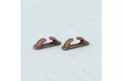 2 Chainshanks 14mm burnished metal AMATI 4920/14