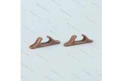 2 AMATI 4922/20 20mm burnished metal fairleads