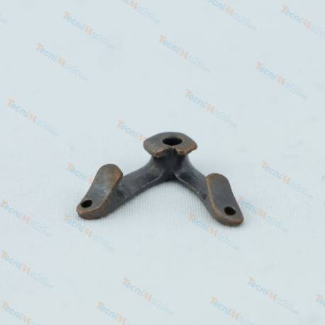 1 AMATI 4928 17mm burnished metal double bow fairlead