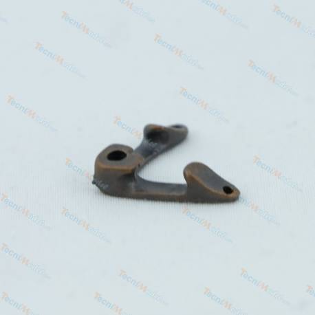 1 AMATI 4928 17mm burnished metal double bow fairlead