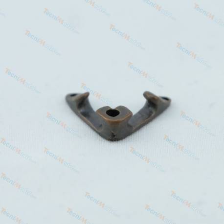 1 AMATI 4928 17mm burnished metal double bow fairlead