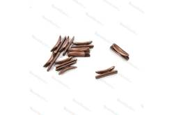10 taquets 12mm en métal bruni
