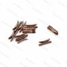 10 taquets 12mm en métal bruni AMATI 4935/12