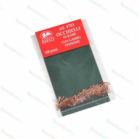 100 Pitons à planter ultra fins AMATI 4703