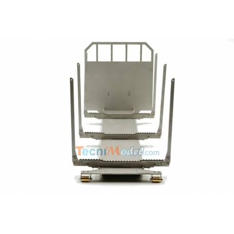 Log carrier structure with stakes for Lesu hooklift 1/14 - SCALE-PARTS SP-03-04-036