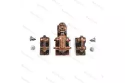 1 Guindeau moderne 35x46mm en métal bruni AMATI 4860