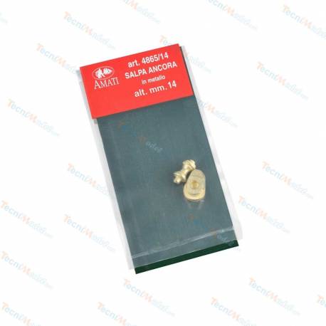 1 Winch en laiton 15 x 14mm AMATI 4865/14