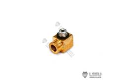 Raccord hydraulique coudé à braser Ø3mm