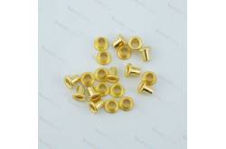 45 Mini Brass Eyelets, Ø2.5mm, ACTM00045