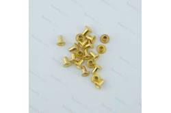 45 Mini Brass Eyelets, Ø1.5mm, ACTM00047