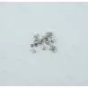 45 Mini œillets Ø1.5mm couleur argent ACTM00050
